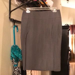 Gray Pencil ✏️ Skirt Size 6